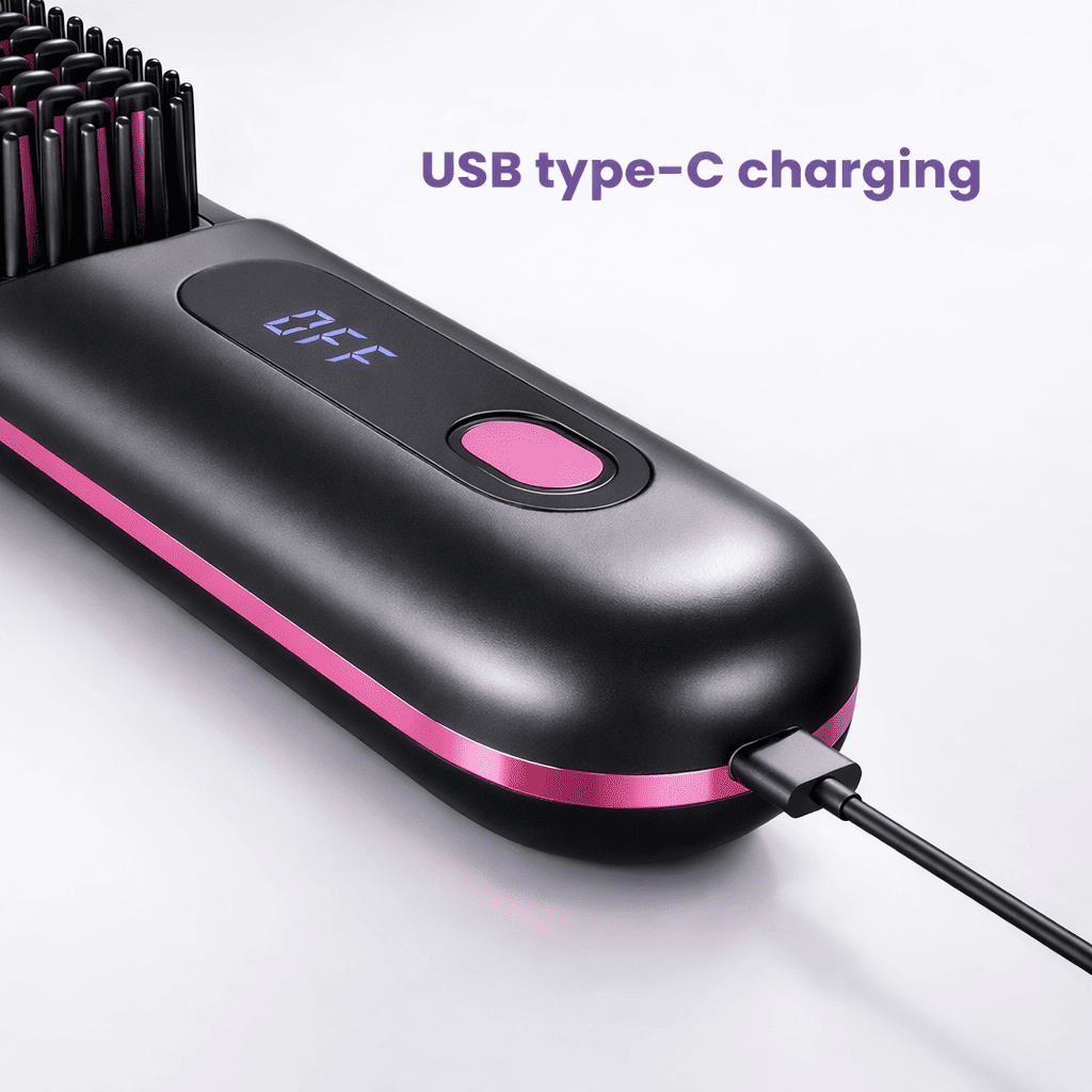 Versan™ Wireless Hair Straightening Brush