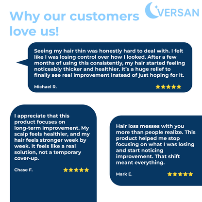 Thicker, Healthier-Looking Hair in Weeks